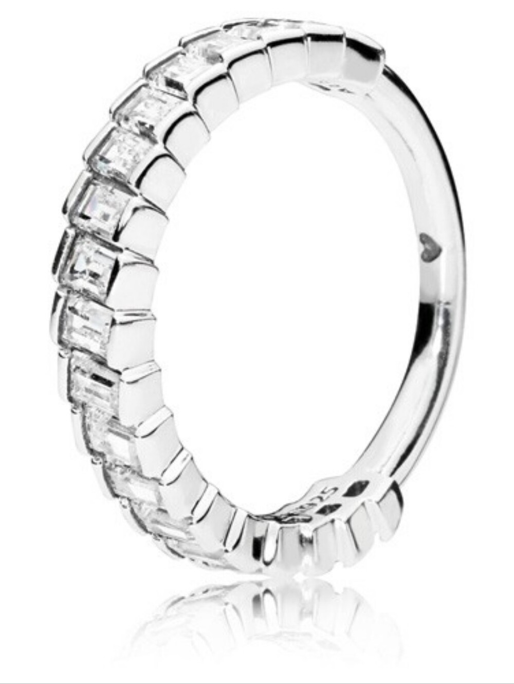 Pandora Sterling Silver Glacial Beauty Ring